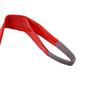 crane hook sling fabric polyester PE webbing sling